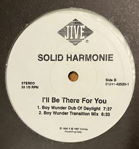 【ポップダンス　試聴】SOLID HARMONIE - I'll Be There For You 12inch ヒット曲　MTV視聴　ソリッドハーモニー　アイルビーゼアフォー