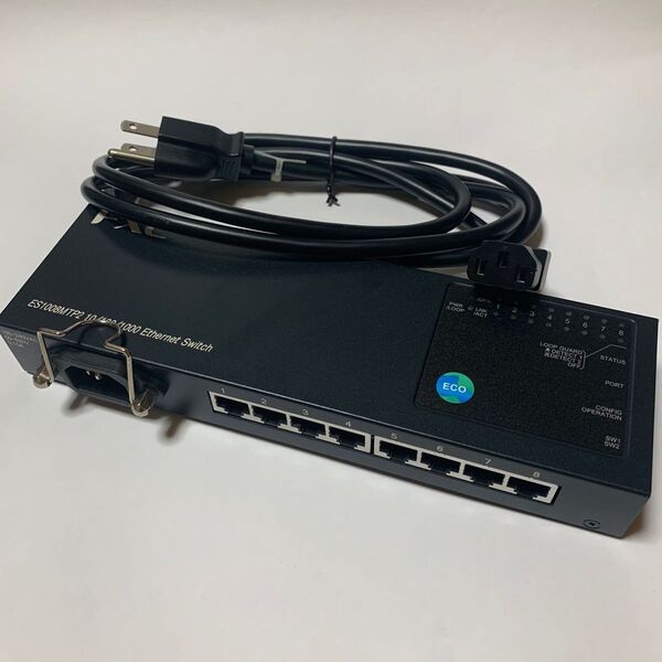 イーサネット スイッチ ハブ ES1008MTP2
