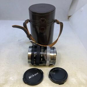 ★極上美品★安心初期不良対応★NIKON Sマウント NIKKOR-P・C 10.5cm F2.5 ☆純正ケース付き☆ 1円〜