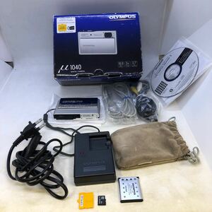 ★美品★安心初期不良対応★ OLYMPUS mju μ 1040 ☆メモリーカード4G付き☆ 1円〜