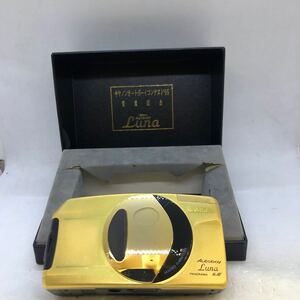 ★極上美品★ Canon Autoboy Luna 28-70mm PANORAMA 記念品 GOLD ゴールド