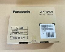 Panasonic 800MHz帯タイピン形ワイヤレスマイクロホン WX-4300B_画像1