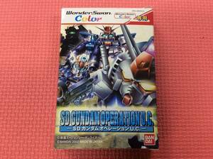 【GM3345/60/0】ワンダースワンカラーソフト★SDガンダム オペレーションU.C.★WonderSwan★BANDAI★バンダイ★説明書付き★