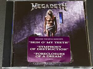 ◆即落◆当時物外装シール有り◆メガデスMEGADETH/破滅へのカウントダウンCOUNTDOWN TO EXTINCTION◆1992年作◆最高傑作5THアルバム◆