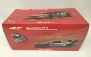 ★65　1/18 日産スカイライン GT-R(R34)2002 JGTC スペシャルエディション 中古品