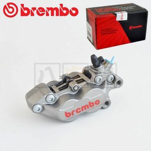 ブレンボ 純正 4ピストン ブレーキ キャリパー P4 30/34mm 40mm 右用 チタン 20.5165.89 ブレーキパッド付き BREMBO BRB-20516589