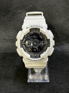 【1円スタート】カシオ CASIO Gショック 110 SERIES GA-110GW-7AJF 腕時計 メンズ クォーツ ホワイト 時計 G-SHOCK 動作未確認 不動品中古