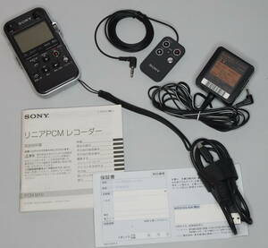 【中古品】SONY リニアPCMレコーダー 　PCM-M10　ソニー