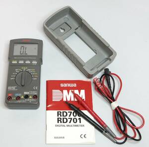 sanwa サンワ RD700 デジタルマルチメーター 　テスター ジャンク品扱い