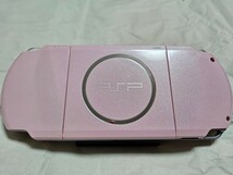 【中古品】１円スタート品 動作確認済み 本体のみ　ソニー　PSP-3000 本体 ピンク_画像2