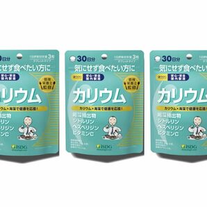 ISDG 医食同源ドットコム カリウム 90粒 ×3袋 L-シトルリン塩化カリウム