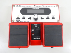 ジャンク BOSS ボス Vocal PERFORMER Processor VE-20 ボーカル パフォーマー プロセッサー エフェクター