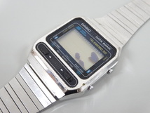 ジャンク CASIO カシオ DATA BANK データバンク テレメモ50 DB-1000 クォーツ デジタル 腕時計 シルバー 銀_画像2