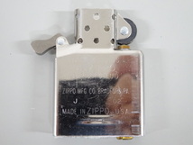 新品 未使用品 2002年製 ZIPPO ジッポ ESSO エッソ ドロップボーイ 企業物 シルバー 銀 オイル ライター 喫煙 USA_画像7