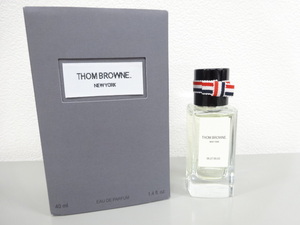 残量9割程度 THOM BROWNE トムブラウン ベチバー & ローズ EDP オードパルファム 40ml 香水 フレグランス