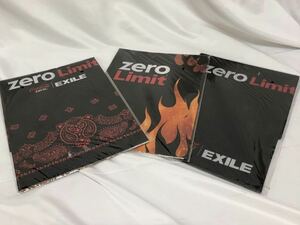 送料込み　EXILE×コカ・コーラゼロ　zero Limit バンダナ　全３種　ミニポスター付き　2013年　非売品　ノベルティグッズ　未使用品