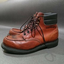 REDWING　レッドウィング　204　27.5cm　US9.5　プリント羽タグ　ヴィンテージ　スーパーソール MADE IN U.S.A アメリカ製_画像1