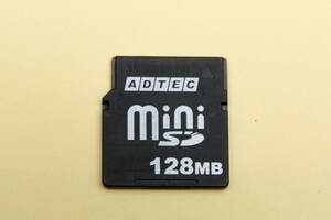 128MB miniSD card ADTEC