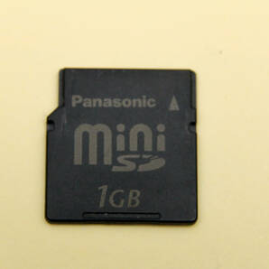 1GB miniSDカード Panasonicの画像1