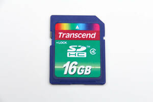 16GB SDHCカード 　Transcend トランセンド