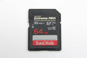 64GB SDXC カード　SanDisk Extreme PRO