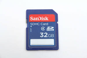 32GB SDHC カード　SanDisk 