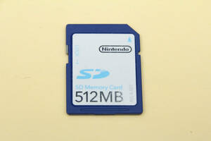 512MB SDカード Nintendo