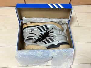 アディダス★フォーラム ハイ★27.5(US 9 1/2)★シルバー/ブラック/ベージュ★adidas FRM HI 06FW★MTSILV/BLK/BONE