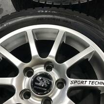 ★215/60Ｒ16 ダンロップ　ウィンターマックス★ザ・ビートル★社外ホイール 16インチ 4本セット　中古品★_画像4