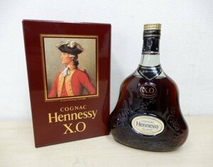 A02306★【未開栓】Hennessy ヘネシー XO 700ml / コニャック COGNAC 40％ ブランデー 金キャップ グリーンボトル 保管品 酒類
