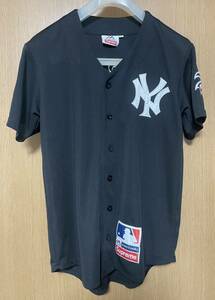 15ss New York Yankees Supreme Majestic Baseball Jersey ニューヨーク ヤンキース シュプリーム マジェスティック ベースボール ジャージ