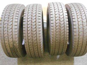 ★引取り歓迎 2022年製★195/80R15 107/105 ブリヂストン VL10 スタッドレス 4本セット(715)