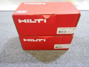 未使用☆HILTI ヒルティ 鋲打ち機用ピン 2箱 1000ⅹ X-C20B3MX ノーマル20㎜