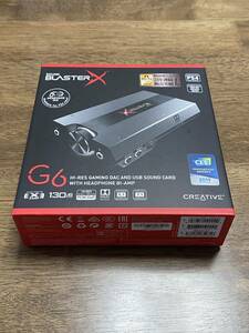 クリエイティブ　CREATIVE 　Sound BlasterX G6　DAC 