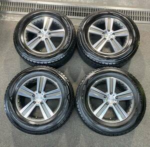 ★美品バリ山★W463 ベンツ Gクラス　ゲレンデバーゲン用☆ダンロップ スタッドレスタイヤ WINTER MAXX SJ8 265/60R18 ４本セット☆