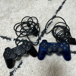 PS2 コントローラー デュアルショック2 ブルー SCPH-10010 SONY PlayStation DUALSHOCK 2 プレステ 