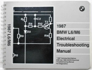 BMW '1987 L6/M6 Electrical Trobleshooting Manual English version 