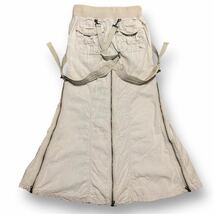 00s G.O.A Parachute Cargo Skirt ゴア goa カーゴ ロングスカート フレア マーメイド l.g.b ifsixwasnine kmrii share spirit Archive y2k_画像4