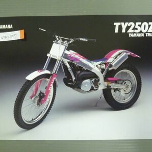 YAMAHA ヤマハ TY250Z カタログ パンフレット チラシ 送料無料の画像1