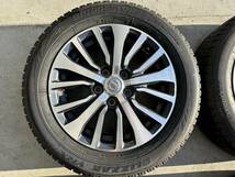 ★中古品★ブリヂストン　ＶＲＸ スタッドレス＋純正アルミセット １６インチ６．０Ｊ １９５／６０Ｒ１６★ Ｃ２６　セレナ★_画像2