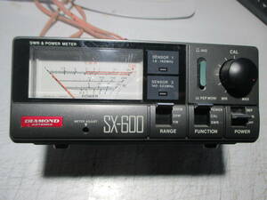 SWR＆パワーメーター　SX-600 ＤＩＡＭＯＮＤ製 周波数1.8～525MHz　動作品／中古