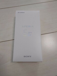 新品 SONY Xperia 5 IV black 黒 A204SO SOSAX2 保護フィルム貼付済