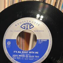 激レア　廃盤EP leddy wessel summer time / it's all right with me b650607 レコード　オランダ原盤　レディウェッセル　サマータイム_画像10