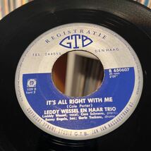 激レア　廃盤EP leddy wessel summer time / it's all right with me b650607 レコード　オランダ原盤　レディウェッセル　サマータイム_画像8