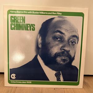 オランダオリジナル　両面マト1 kenny barron green chimneys LP レコード ケニーバロン　criss cross