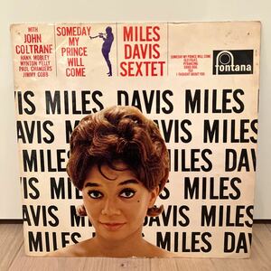 オランダオリジナル　モノ盤　Miles Davis someday my prince will come LP レコード　マイルスデイビス　マイルスデイヴィス　fontana