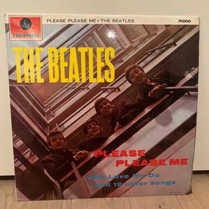 オランダモノ盤　Beatles Please please me ビートルズ マト1N/2N mono フリップバックジャケ　プリーズプリーズミー　 LP レコード