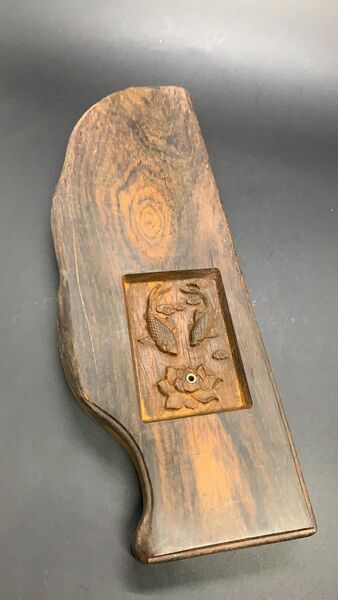 紫檀香立て 骨董品 アンティーク 22cm*8cm