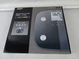 *BQ35 * Elecom ELECOM HCS-FS01BKe clear body composition meter * unused 2023 year made 