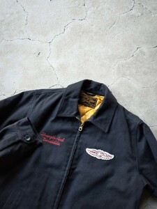 【美品】The Calee SOCIAL MISFITS ASSOCIATION ウールスポーツジャケット L キャリー ブルゾン キルティングライナー VINTAGE 50s 60s